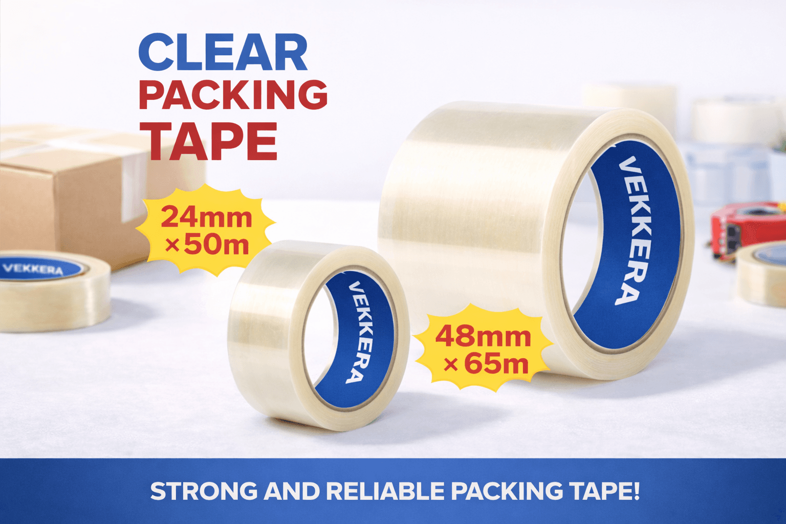 Small Fixes, Strong Holds: Why Vekkera Cellotape Is a Daily Essential for UK Homes & Offices
